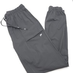 Fabletics The One Jogger Men's Large Tall Gray Athletic Pants Activewear Stretch